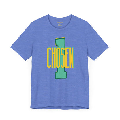 Chosen One Unisex Jersey Tee - Motivational Graphic T-Shirt