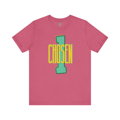 Chosen One Unisex Jersey Tee - Motivational Graphic T-Shirt