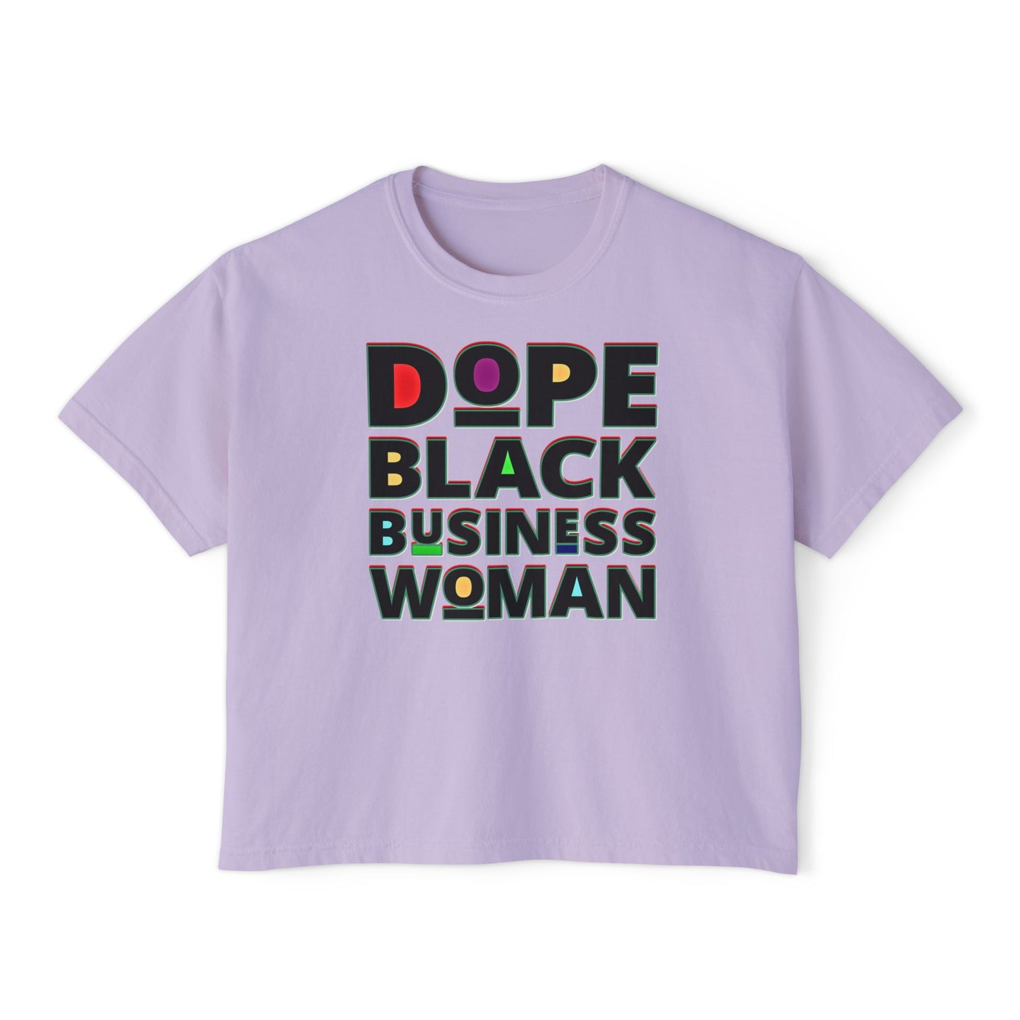 Dope Black Business Owner Women's Boxy Tee