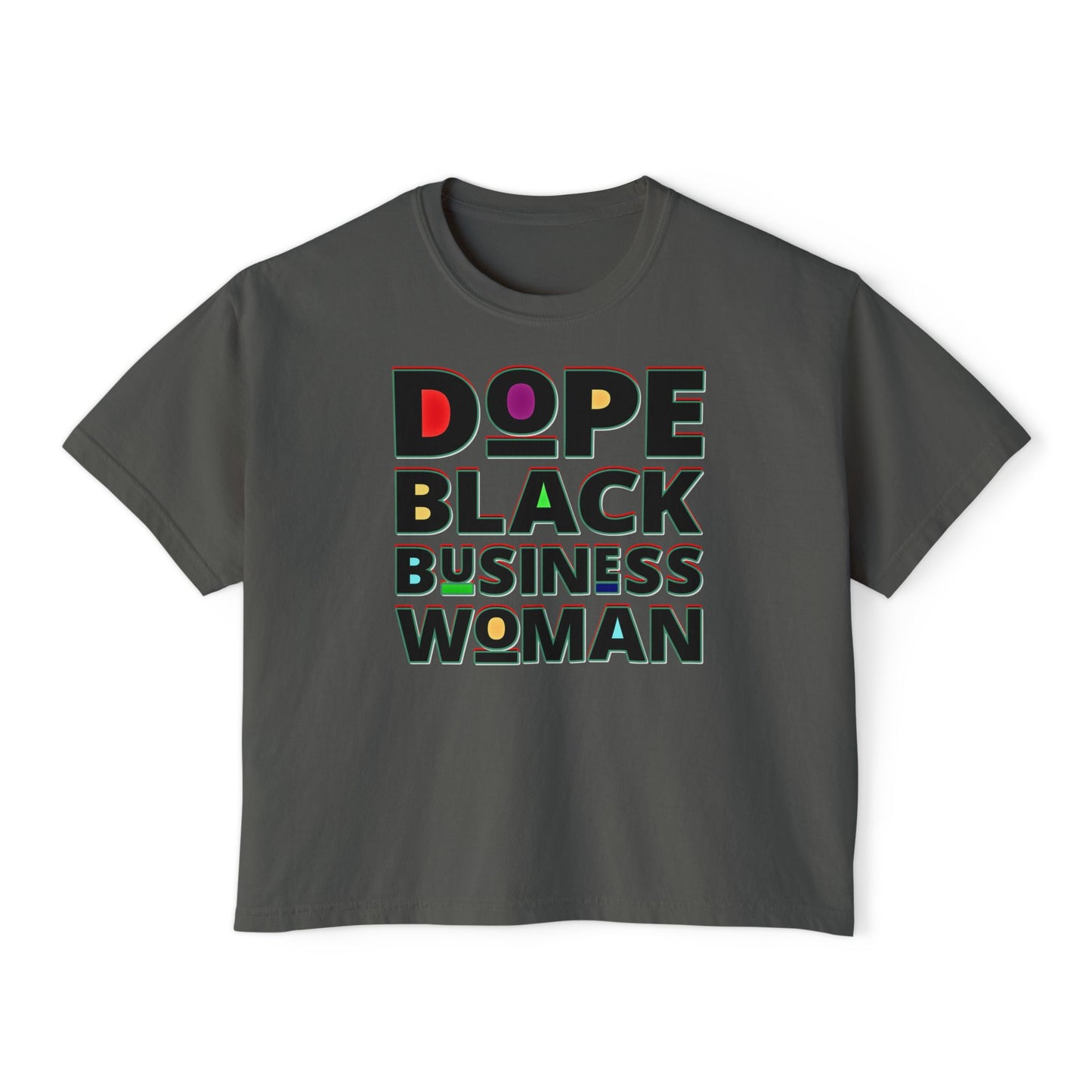 Dope Black Business Owner Women's Boxy Tee