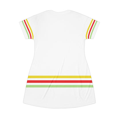 Marvelous Melanin  Rasta  Colorway Juneteenth  Edition Soft Touch Dress