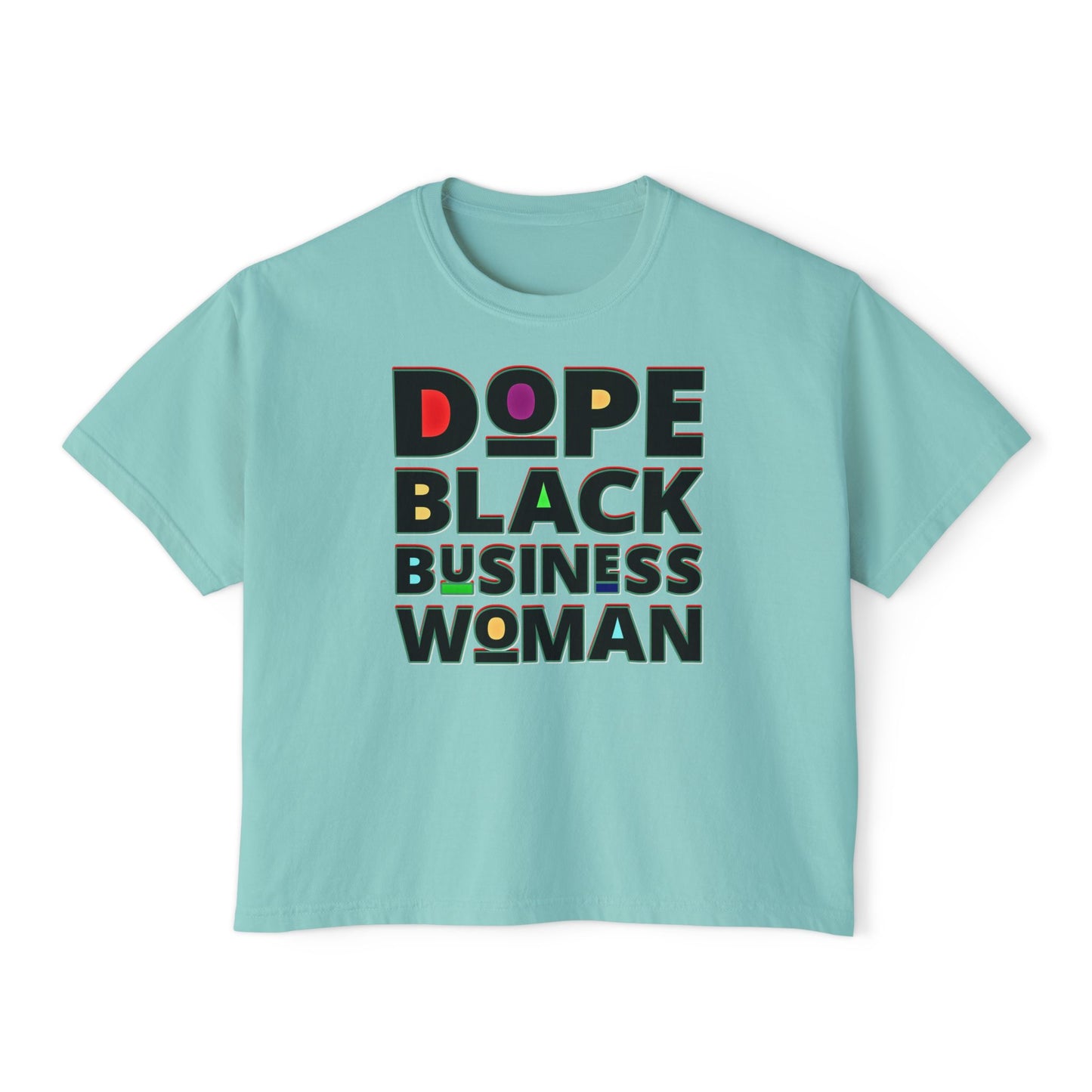 Dope Black Business Owner Women's Boxy Tee
