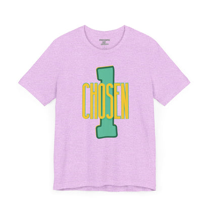 Chosen One Unisex Jersey Tee - Motivational Graphic T-Shirt
