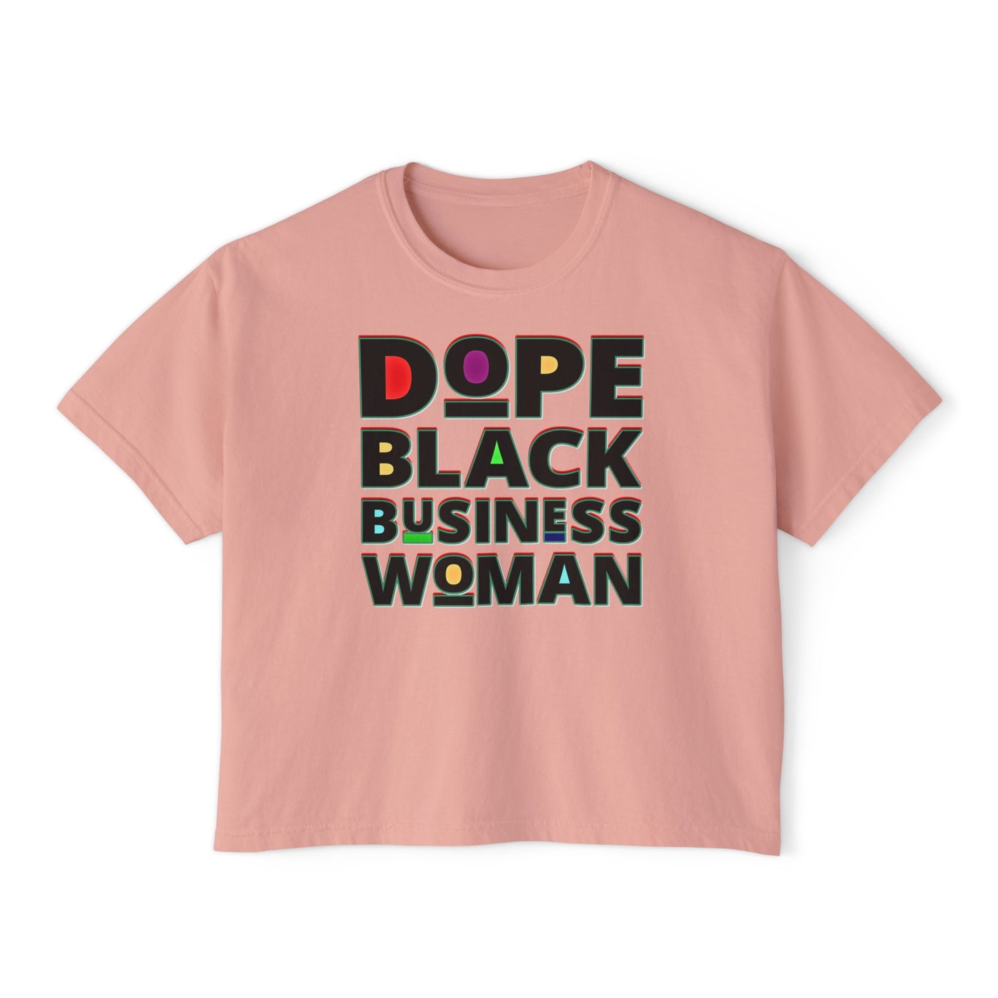 Dope Black Business Owner Women's Boxy Tee