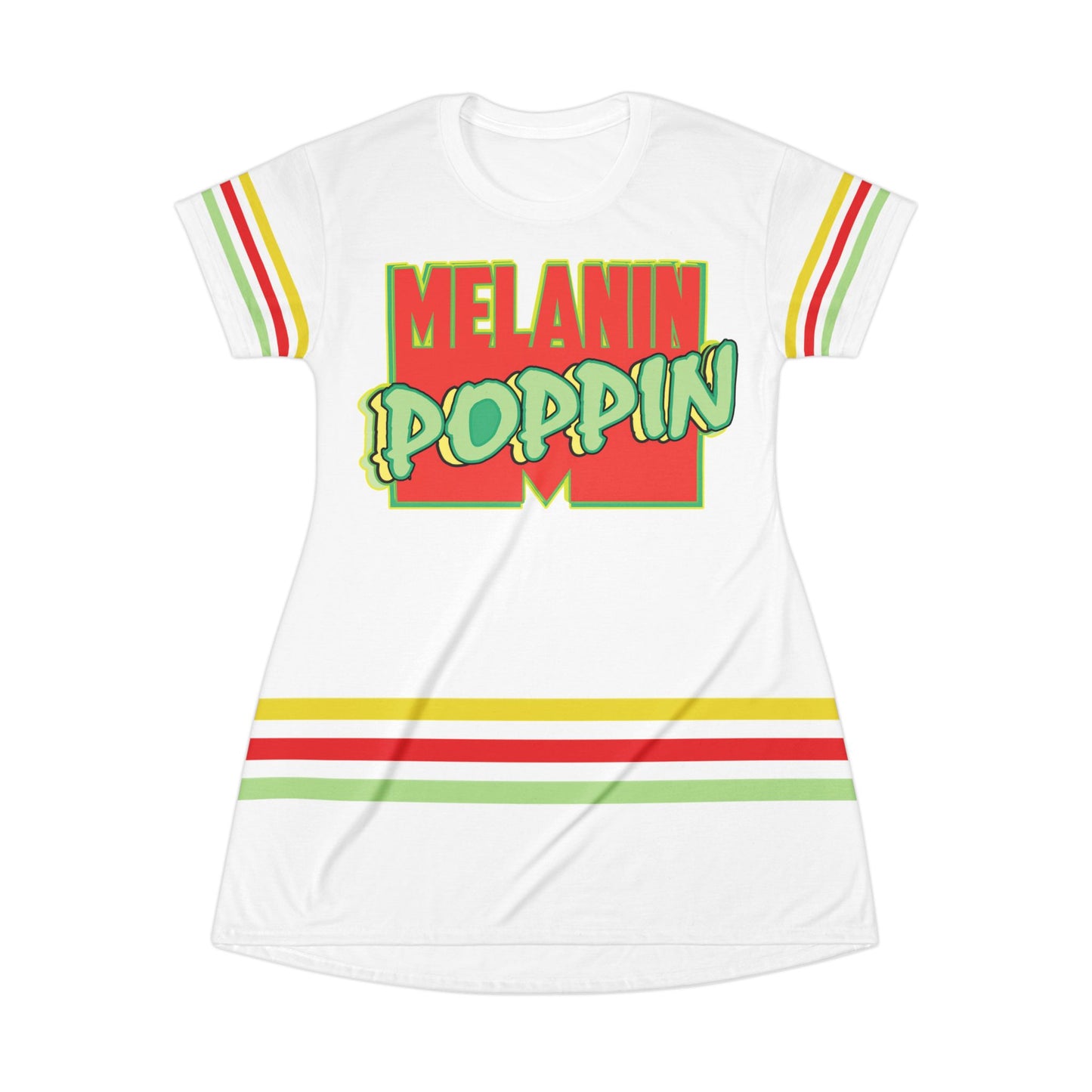 Marvelous Melanin  Rasta  Colorway Juneteenth  Edition Soft Touch Dress