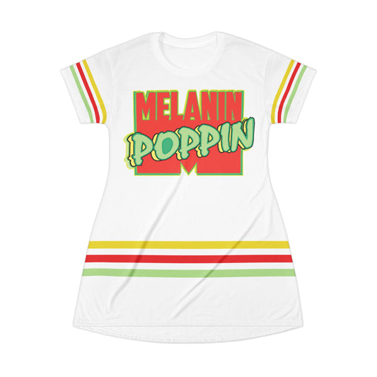 Marvelous Melanin  Rasta  Colorway Juneteenth  Edition Soft Touch Dress