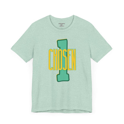 Chosen One Unisex Jersey Tee - Motivational Graphic T-Shirt