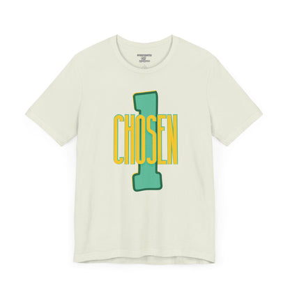 Chosen One Unisex Jersey Tee - Motivational Graphic T-Shirt